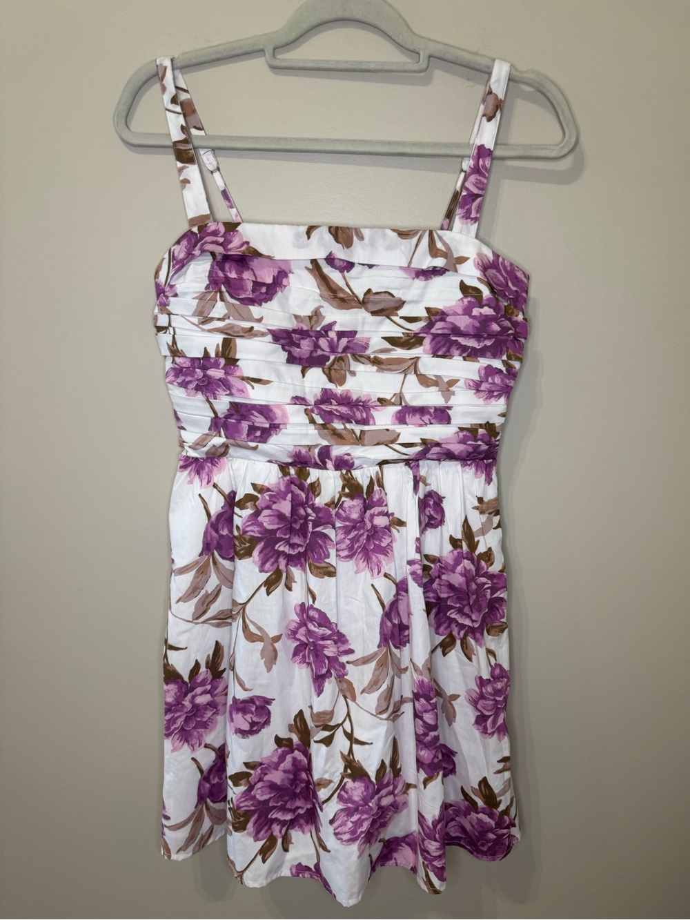 Abercrombie & Fitch Emerson Poplin Wide Strap Mini Dress | Medium Tall - Picture 3 of 8